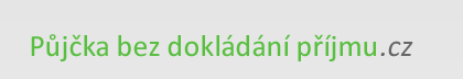 Rychlá půjčka bez potvrzení příjmů